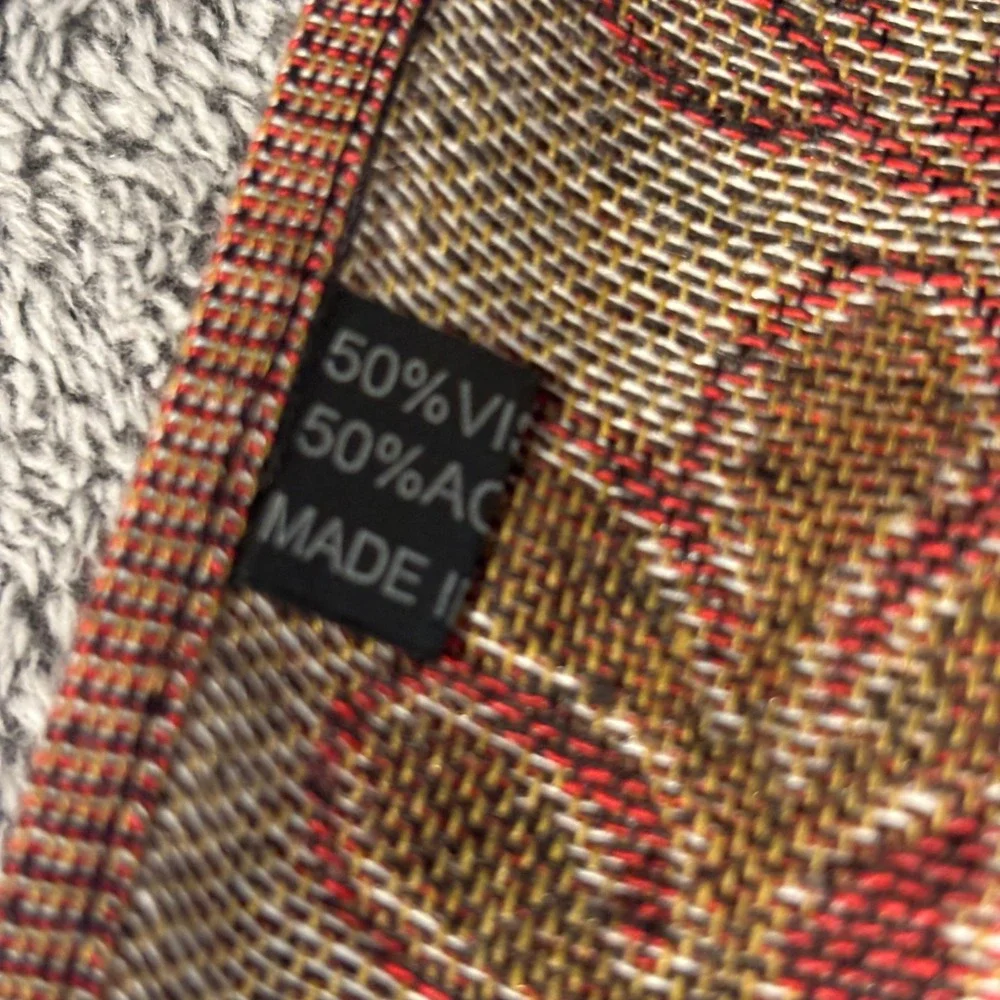 Frida Kahlo Women Shawl Wrap Scarf OS Floral Fringed Art Painter Portrait 21253